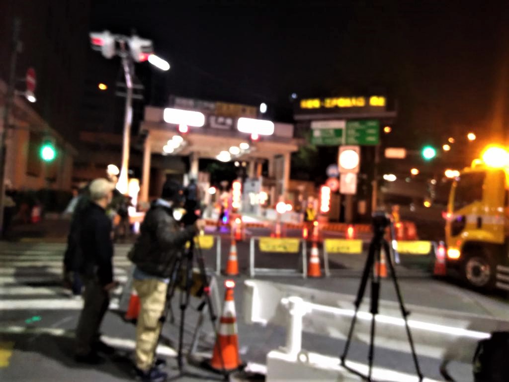 The entrance to the Tokyo Metropolitan Expressway Edobashi is abolished.