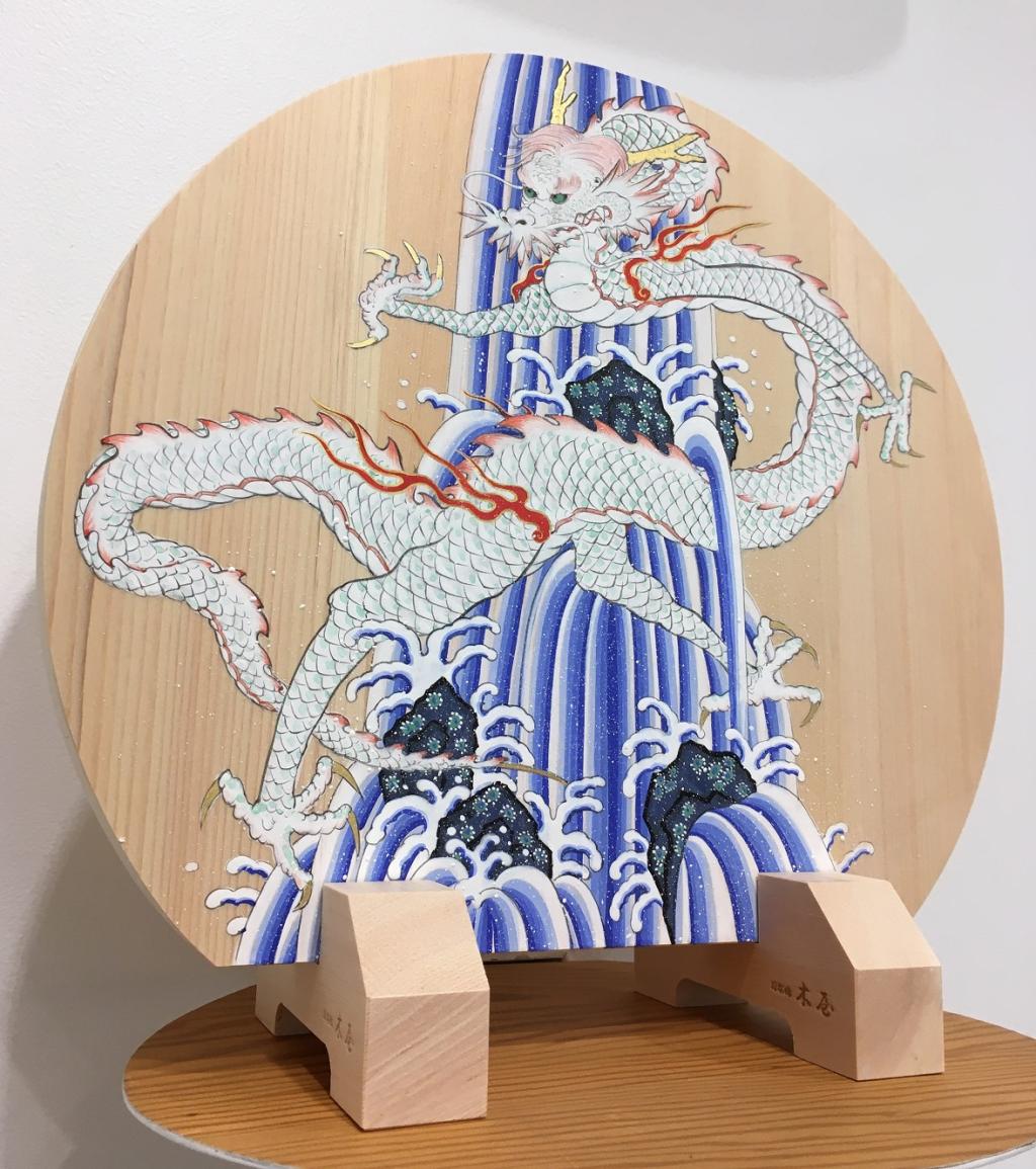 A prayer and a dragon
220,000 yen Ningyobushi Hiromine Nakamura solo exhibition
　　Tools for praying
　　~ Nihonbashi Kiya Main Store izutuki~