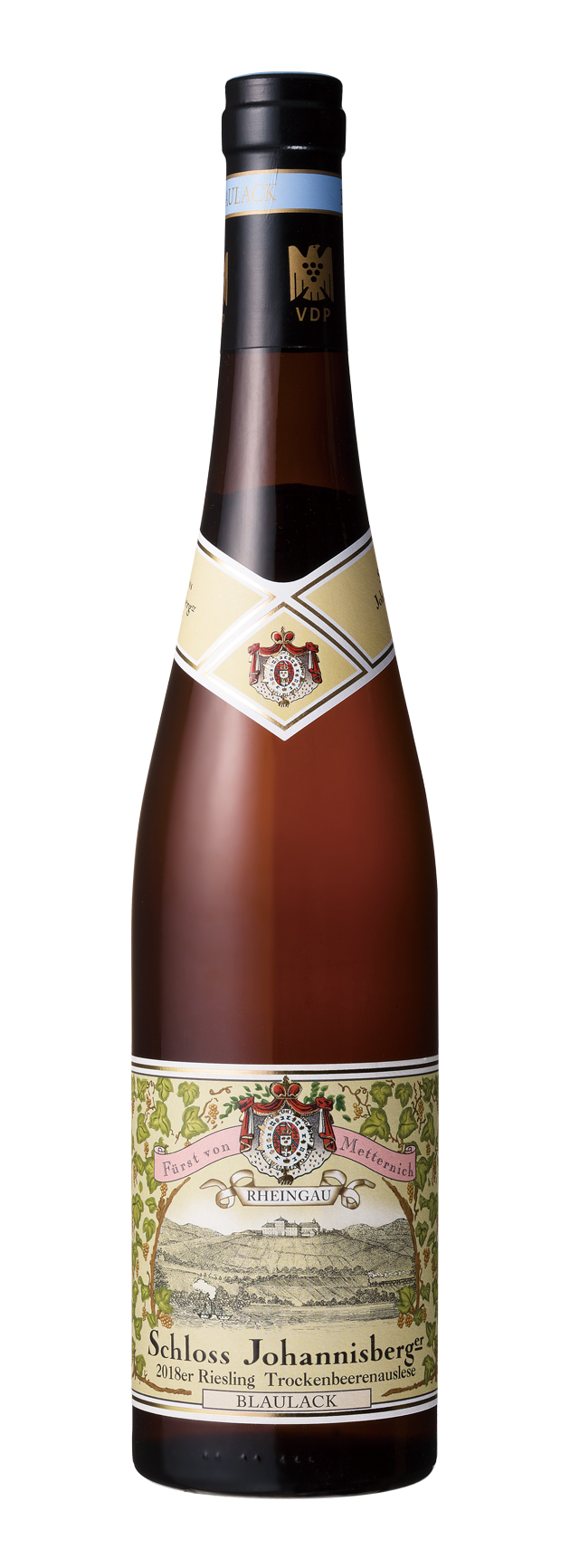 Chlos Johannisberg
　Braulac Trocken Beleen Uss Laise 2018 White variety:　Leaseling 100% ultra sweet
７５０ｍｌ
Offered retail price Open price
[Half Bottle 375ml Open Price] German wine "Schlos Johannisberg"
　Launched sparkling wine "Furust von Metternich"
　　Kokubun Group Head Office