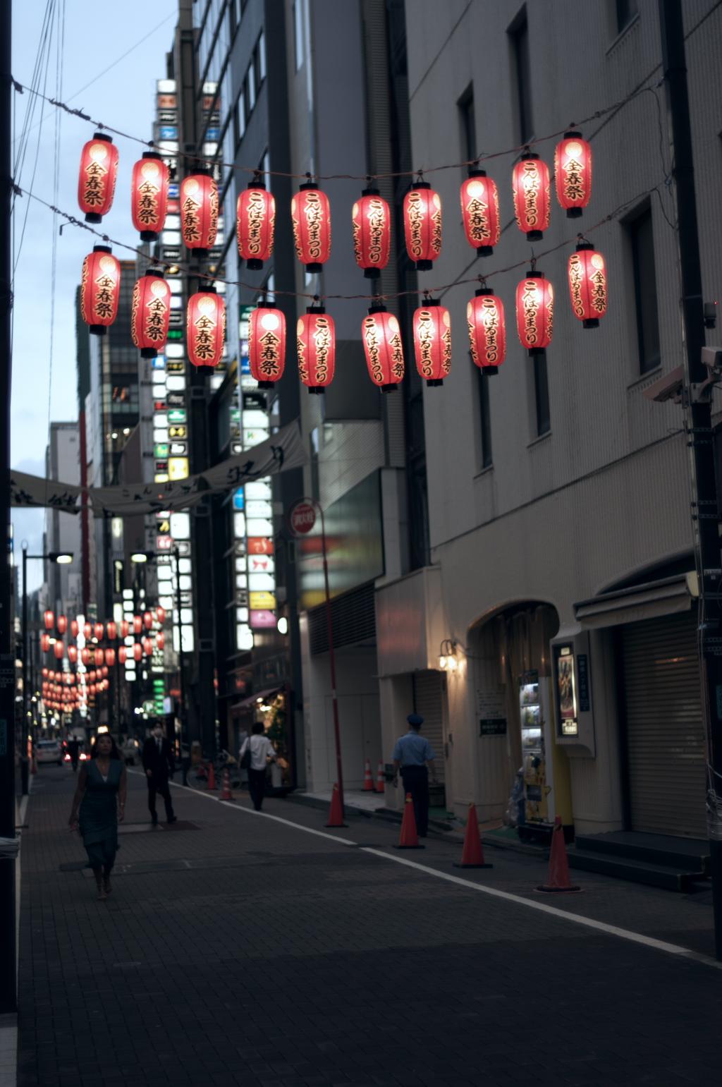  Summer Golden Spring Festival Japanese lantern