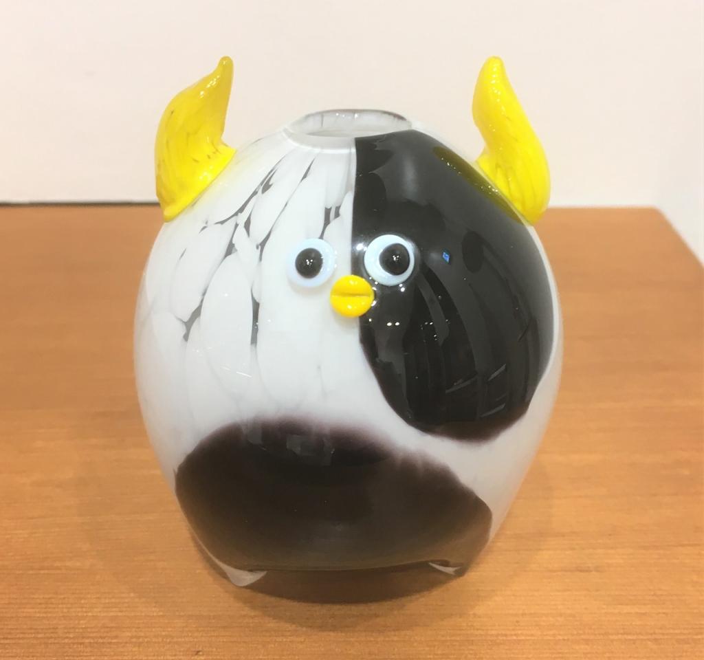 Ussis Monsters
H９×W７ｃｍ
6,600 yen Morihiromi Glass Exhibition -Hello! Monsters vol.2
　　~ Nihonbashi Kiya Main Store izutuki~