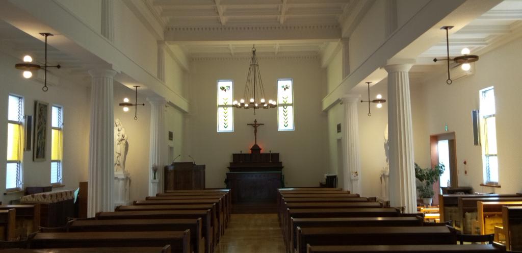 Architecture of Chuo-ku inside the cathedral (9) Catholic Tsukiji Church