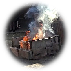  2021 Tsukiji·"Fire-fired Shinto ritual"