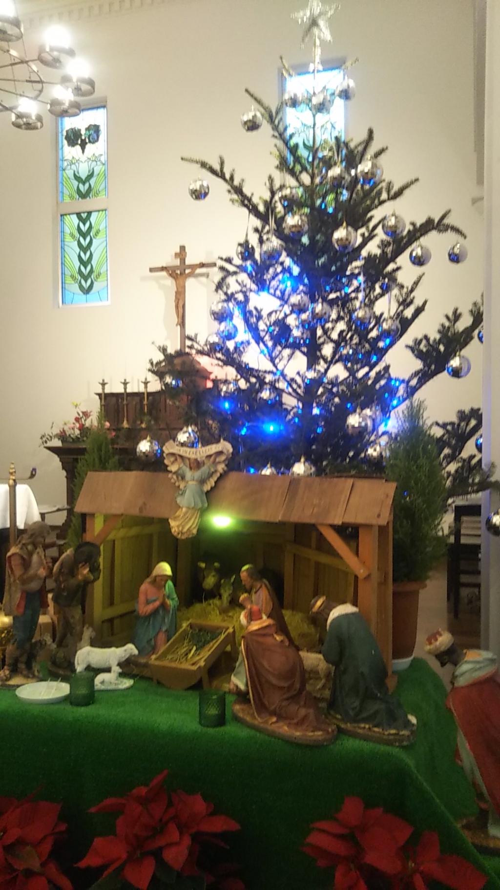 It was also displayed at the Catholic Tsukiji Church. I learned about Christmas Crib for the first time.
