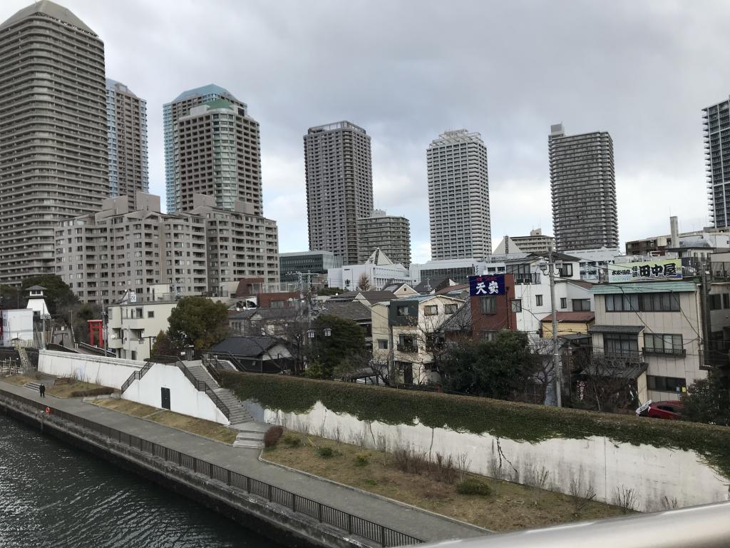 From Ishikawajima Park and Tsukuda Park to Tsukuda-ohashi Bridge JR East "Hiking from the station" around the waterside area