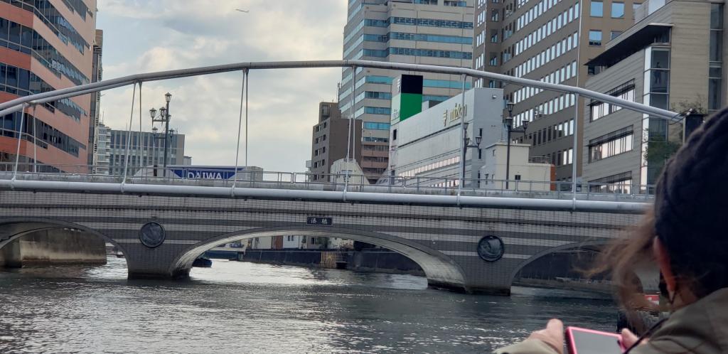  I took a cruise on the Nihonbashi River and the Sumida River.