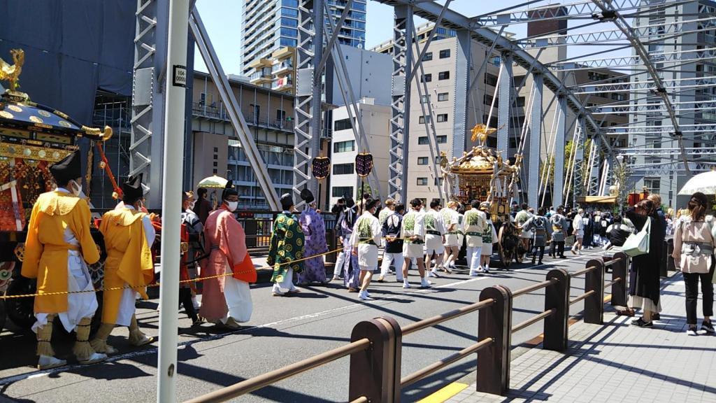 During the COVID-19 pandemic, 4 days at Tepposhu Inari Shrine Reitaisai festival, the eradication of the plague Shinko Festival
