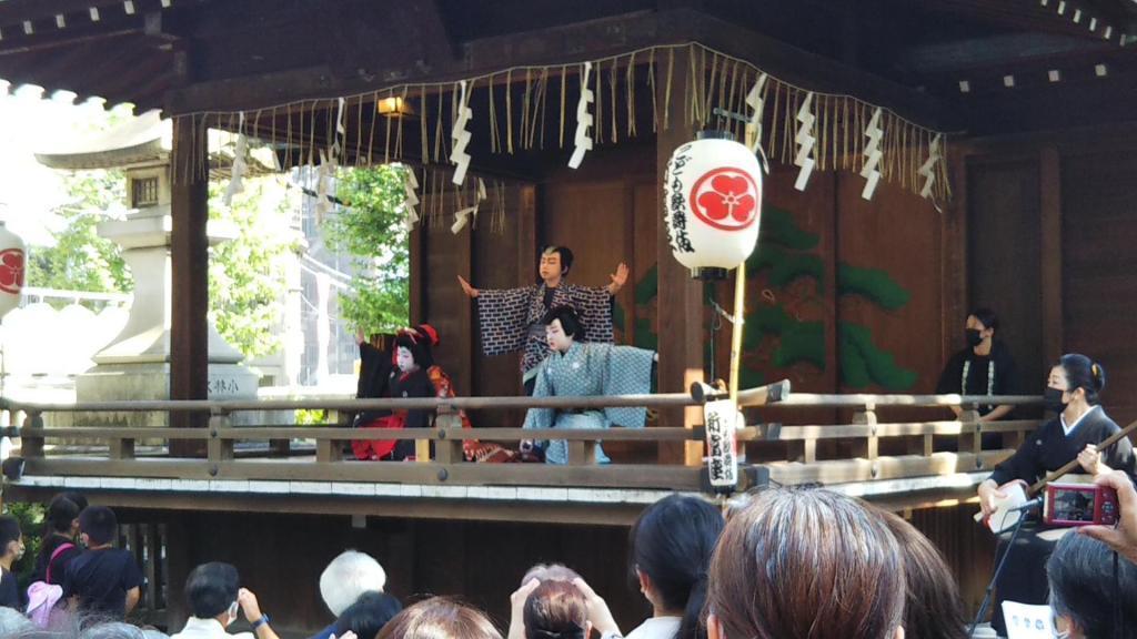 Shintomiza Children's Kabuki Dedicated Tepposhu Inari Shrine Reitaisai festival 4 days
