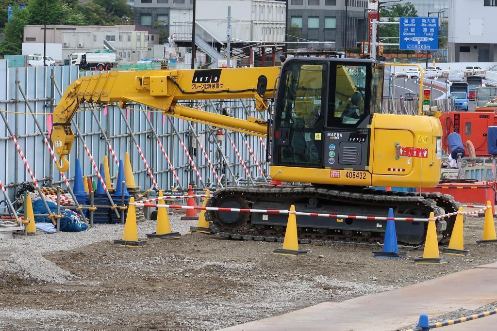 A large collection of vehicles that work at Tsukiji Toranomon Tunnel! [Tsukiji] (for kids)