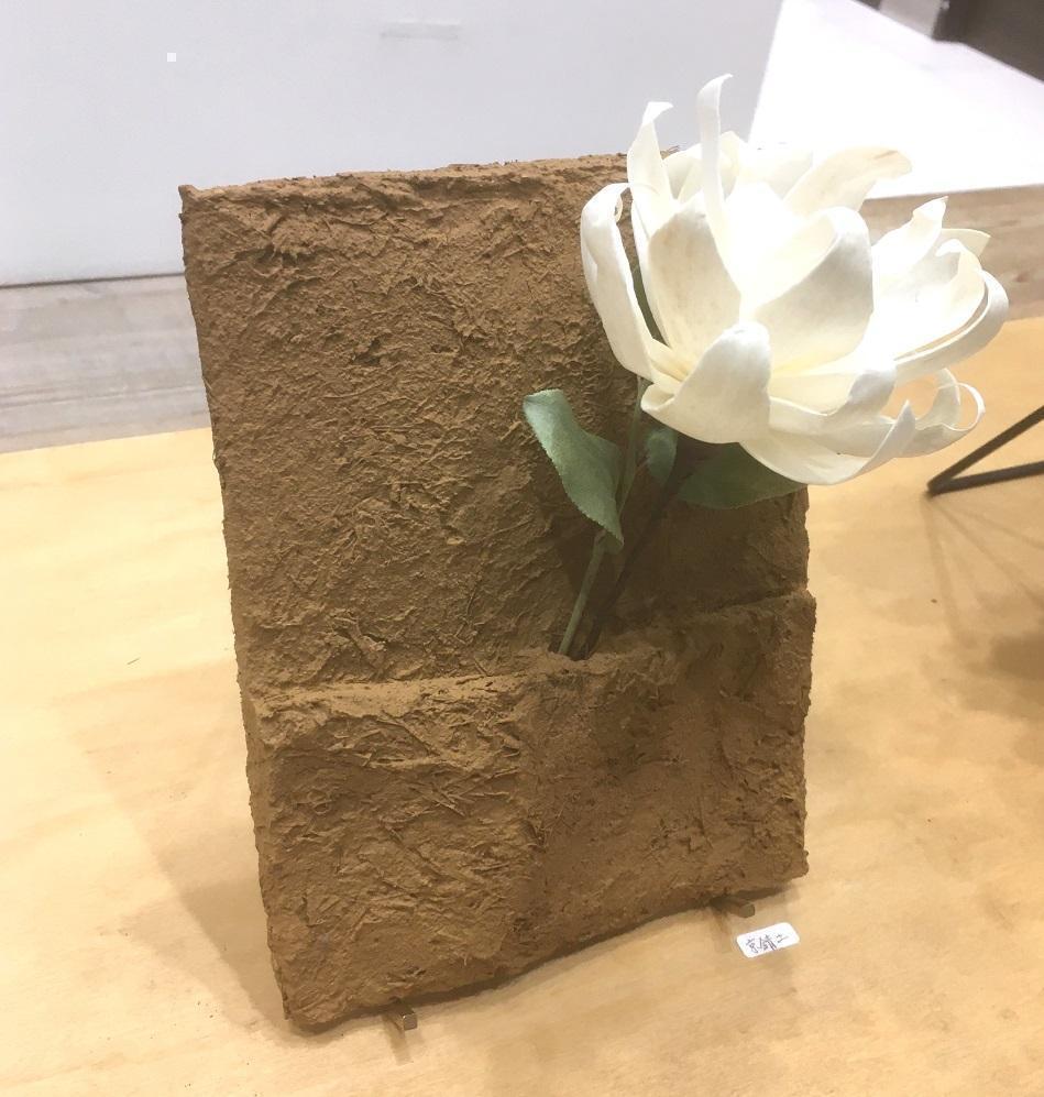 One wheel vase of clay wall (Stacco 6) 12,000 yen-Chikara of soil
　　Work exhibition by Kenji Matsuki
　　~ Nihonbashi Kiya Main Store izutuki~