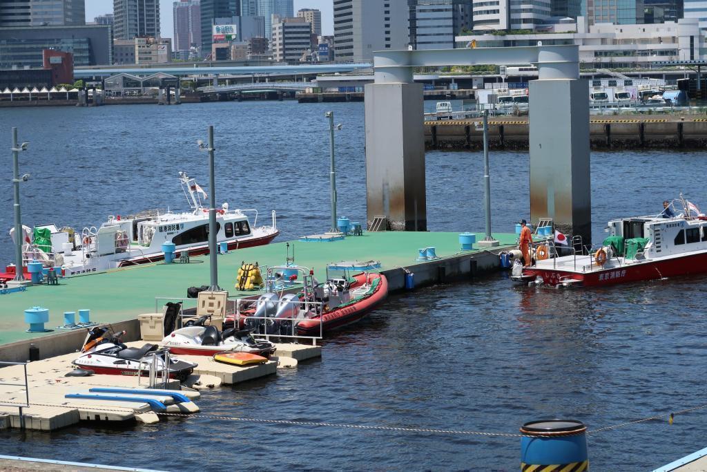  A large collection of working vehicles! [Harumi Port Fire Department] (for kids)