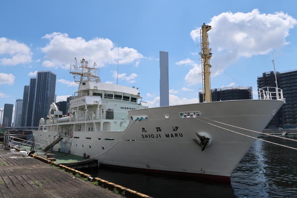 Shioji Maru / Asashio Canal is a large collection of vehicles that work!
[Toyomi Fisheries Wharf/Tsukishima Wharf] (for kids)