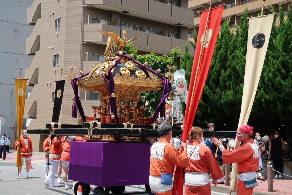 Mikoshi (portable shrine) Tsukiji Namiyoke Shrine Grand Festival
 