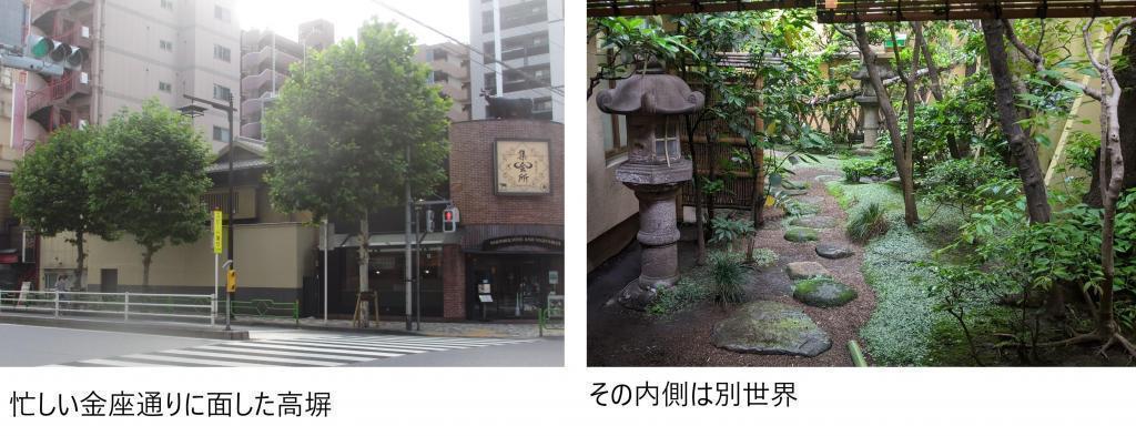  The inside of the wall is another world
The Hamada family, a Genji store in Ningyocho, where history lives.