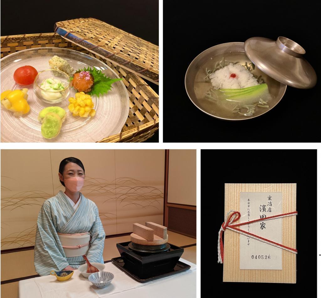 The inside of the Japanese restaurant fence where you can taste the four seasons is the Hamada family, a Genji store in Ningyocho, where the history of another world is alive.