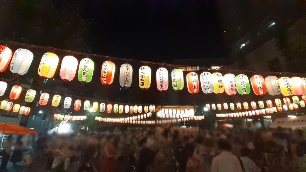  Event revived to color the summer night! Ginza 1-chome Azumacho-kai, Shintomi-cho Bon Odori