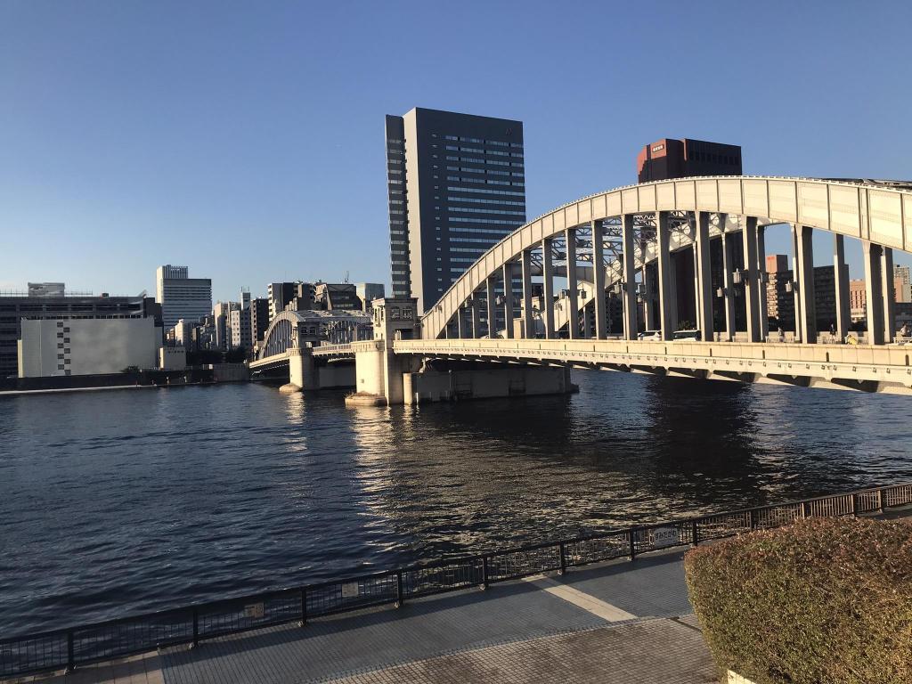  12 bridges on the Sumida River are now lit up.