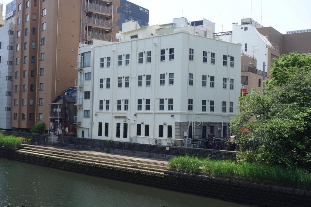 No. 2 Inoue Building from Kamejima River famous architecture in Chuo-ku (10) No. 2 Inoue Building