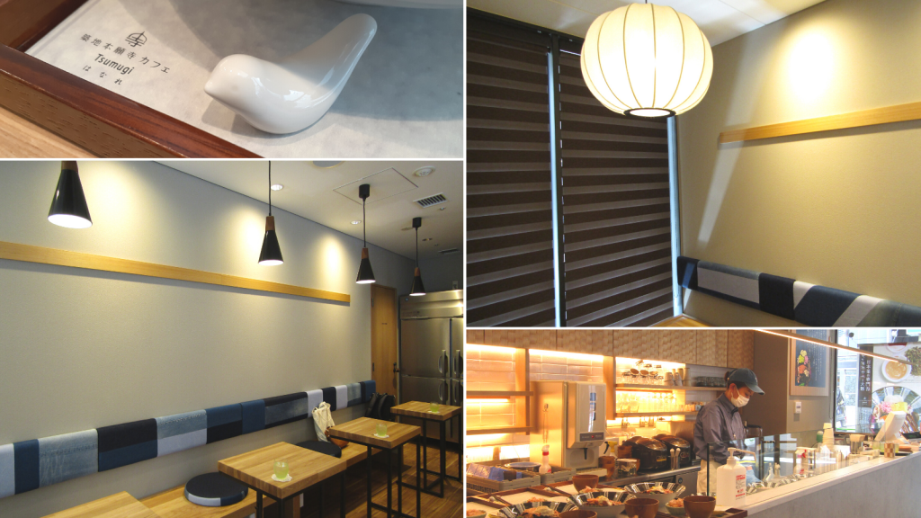  The long-awaited opening on September 1st! "Tsukiji Honganji Cafe Tsumugi Hanare Tsukishima Store"