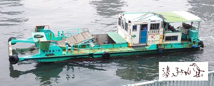  The river in Chuo-ku is interesting! [Cleaning Ship]