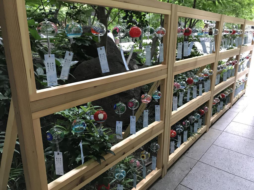 ECO EDO Nihonbashi - Listen to the Wind Chimes Spot Cooling in Summer