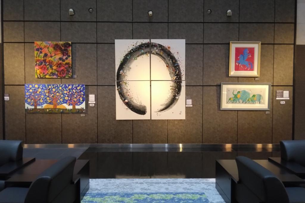 Introducing a little bit of work Ginza Gallery's Beautiful Diversity Exhibition at Park Hotel Tokyo