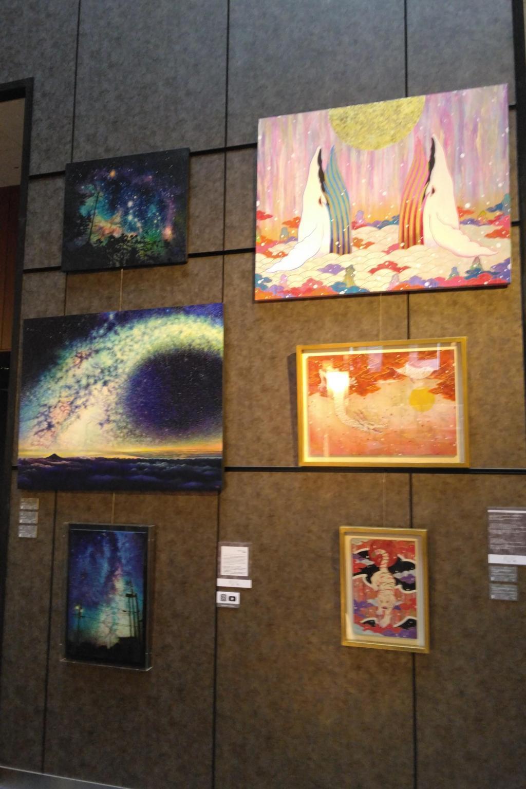 Ginza Gallery where the Yoshicho series and SKY series are smiling Diversity Exhibition at Park Hotel Tokyo