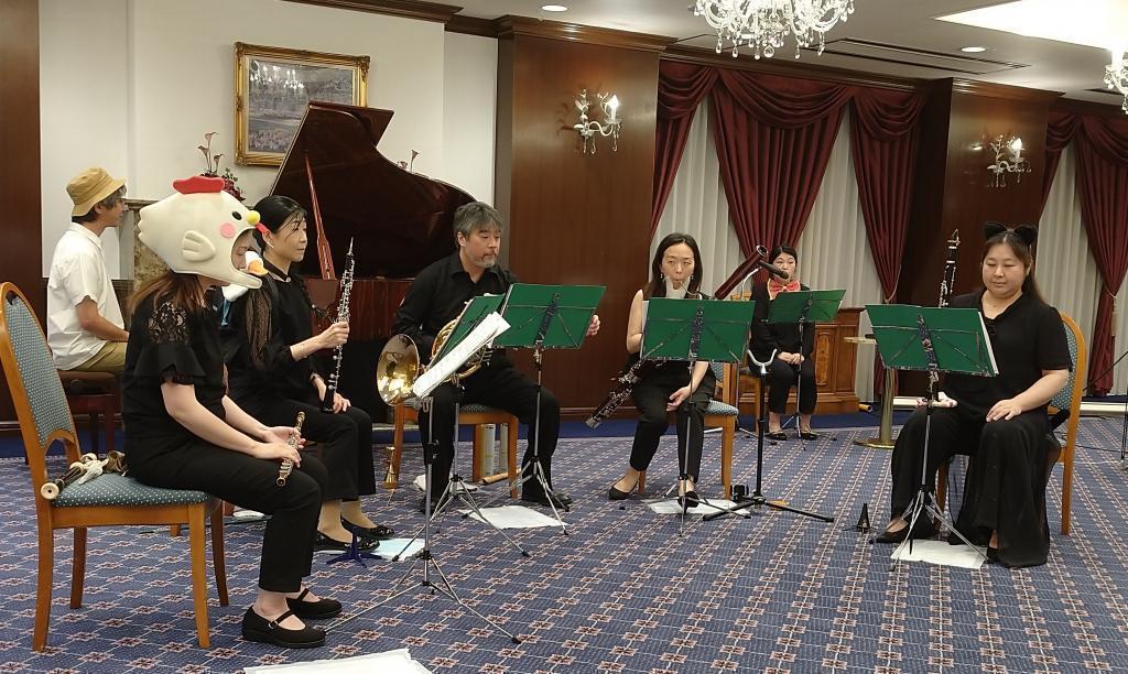 "Peter and Wolf" with a costume ♪ At the end of summer, parents and children play classical music ♪ @ Ginza Blossom Central Hall