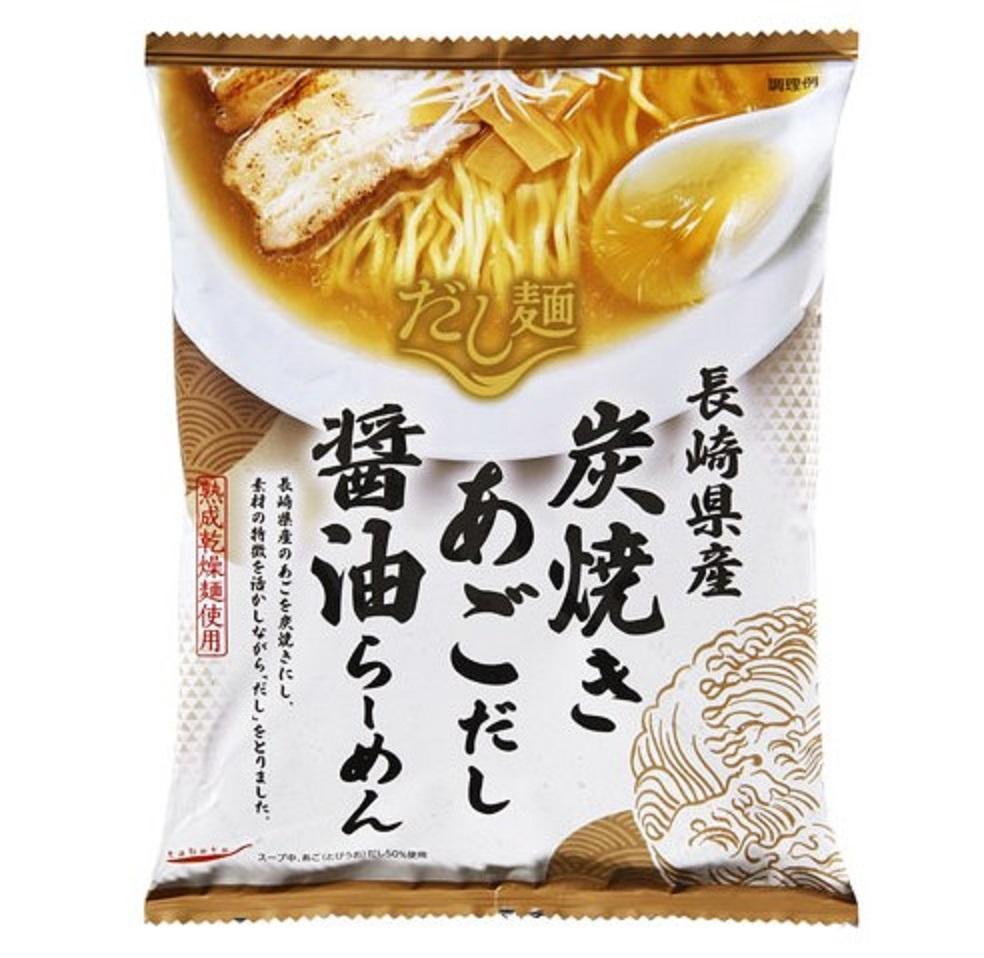 Tebete-dashi noodle
Nagasaki Prefecture charcoal-grilled chin
Soy sauce ramen
108g (bag)
190 yen (excluding tax)
Renewal of 12 items "tebete Dashi Noodles" with a taste period of 8 months
　　ROJI Nihonbashi, head office of Kokubun Group