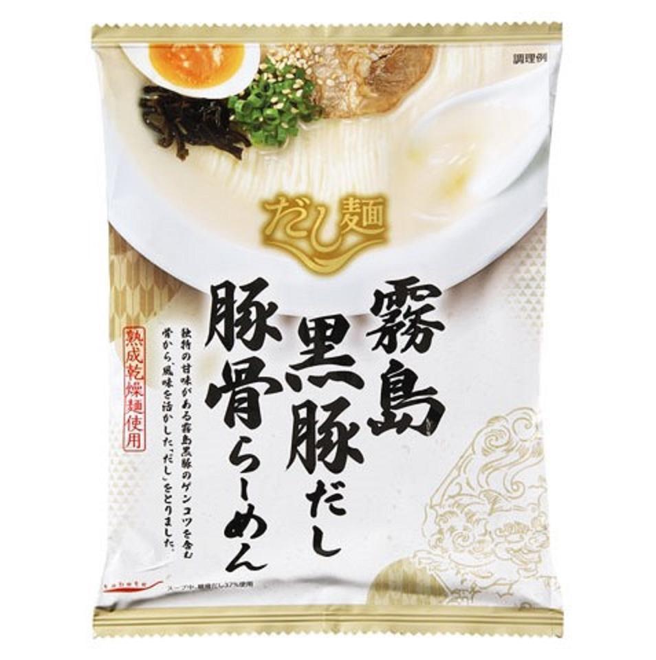 Tebete-dashi noodle
Kirishima black pork
Pork bone ramen
100g (bag)
190 yen (excluding tax)
Renewal of 12 items "tebete Dashi Noodles" with a taste period of 8 months
　　ROJI Nihonbashi, head office of Kokubun Group