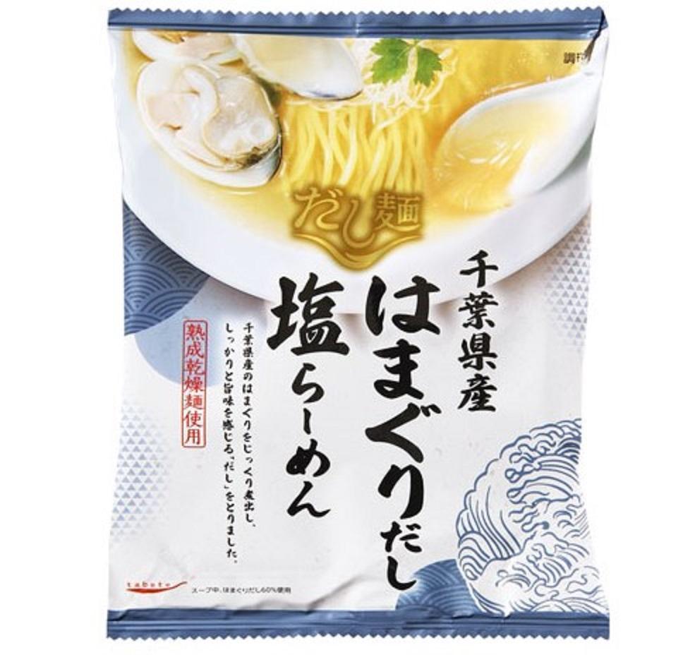 Tebete-dashi noodle
It's made in Chiba Prefecture.
Salt ramen
108g (bag)
190 yen (excluding tax)
Renewal of 12 items "tebete Dashi Noodles" with a taste period of 8 months
　　ROJI Nihonbashi, head office of Kokubun Group