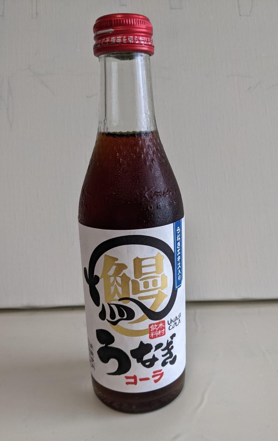 The "surprising drink" found at a long-established eel shop in Cola Nihonbashi with eel extract.