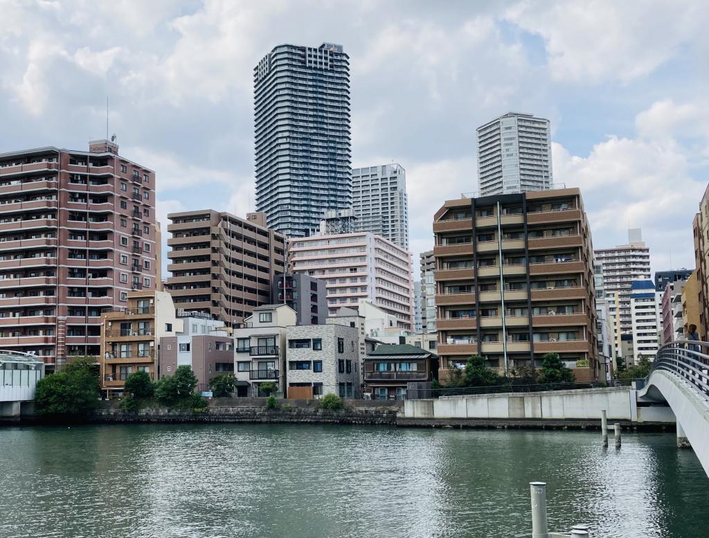  The vanishing Meiji Ishigaki-The Canal Renaissance Asashio District Now