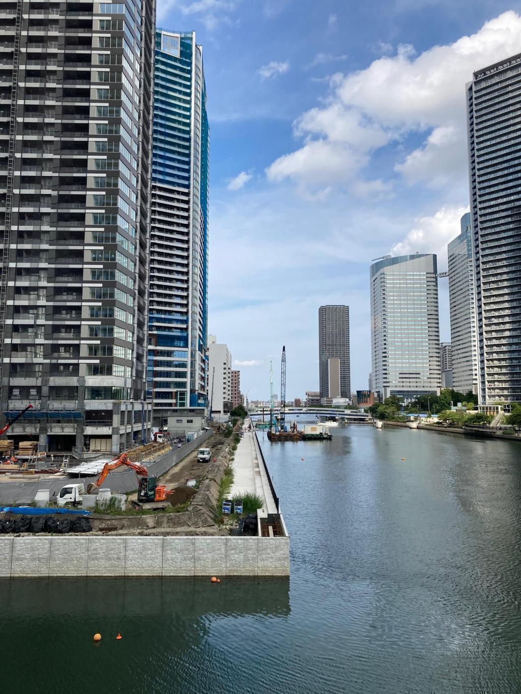  The vanishing Meiji Ishigaki-The Canal Renaissance Asashio District Now