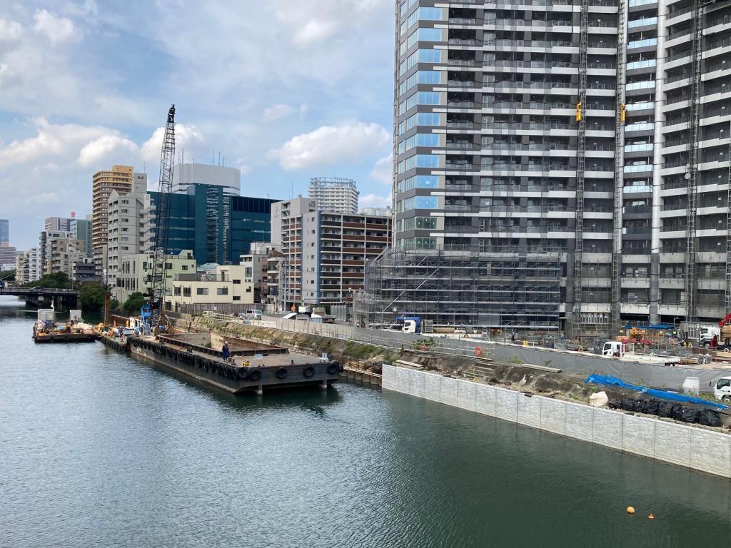  The vanishing Meiji Ishigaki-The Canal Renaissance Asashio District Now