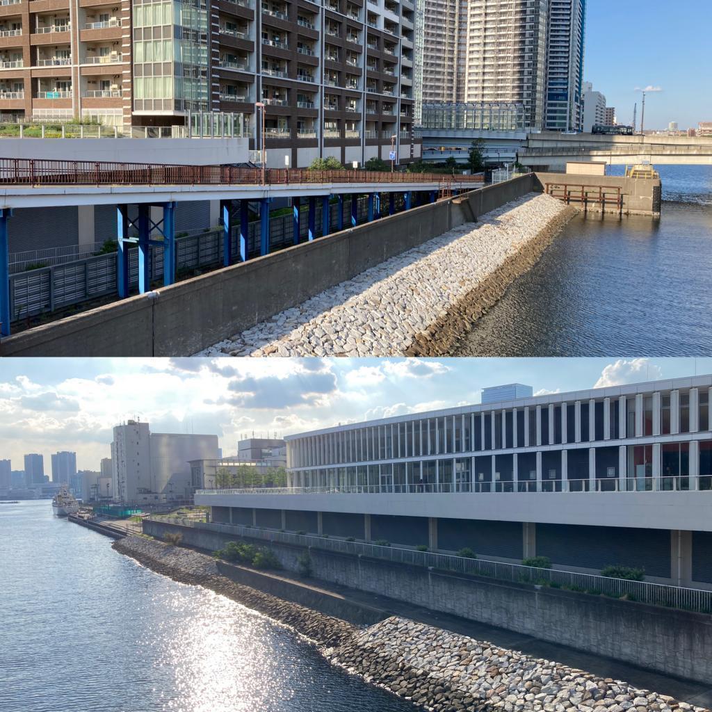  The vanishing Meiji Ishigaki-The Canal Renaissance Asashio District Now