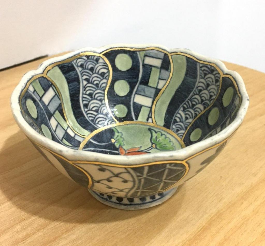 Shozui Kin Aya Cup
22,000 yen Mitsuru Ito Ceramics Exhibition
　　~ Nihonbashi Kiya Main Store izutuki~