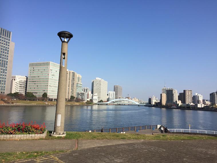 At the tip of Ishikawajima Park, an unexpected place is Chuo-ku