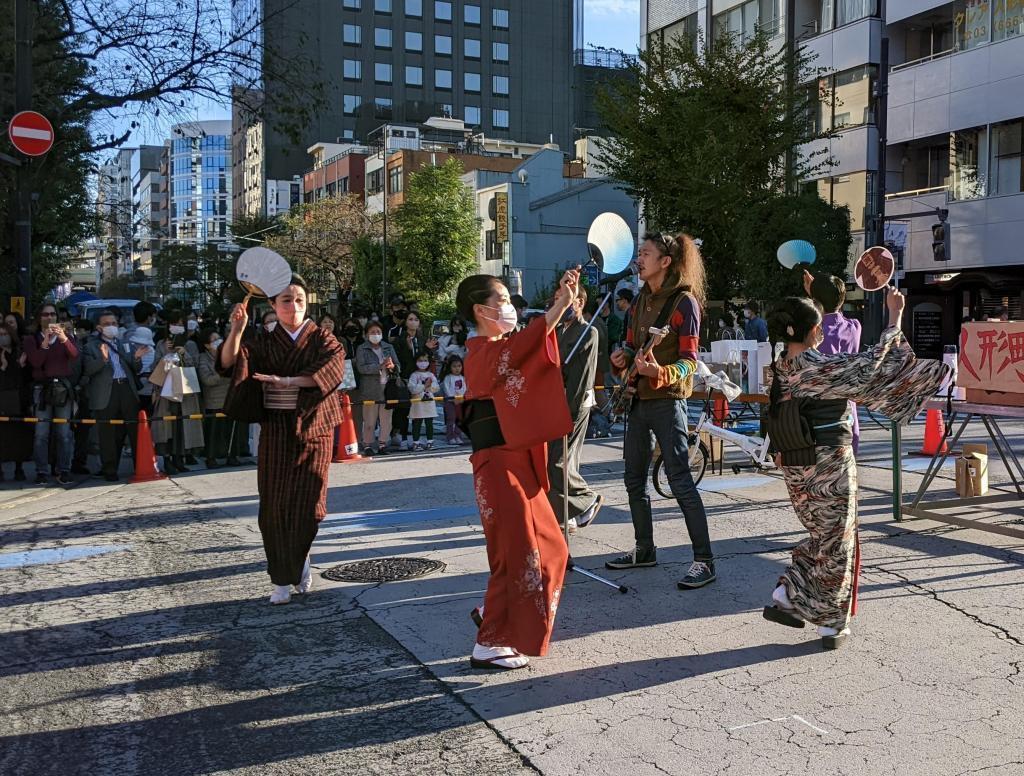 Ningyocho Festival is "Let's return to Ningyocho", Bon Odori Ningyoichi and Ningyocho Festival Ningyocho Theme Bon Dance Song Unveiling