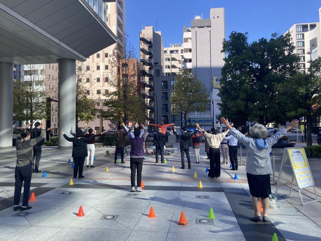 Let's go to exercise your body for 10 minutes during lunch break! "Lunch Radio Exercise" in Hamacho!