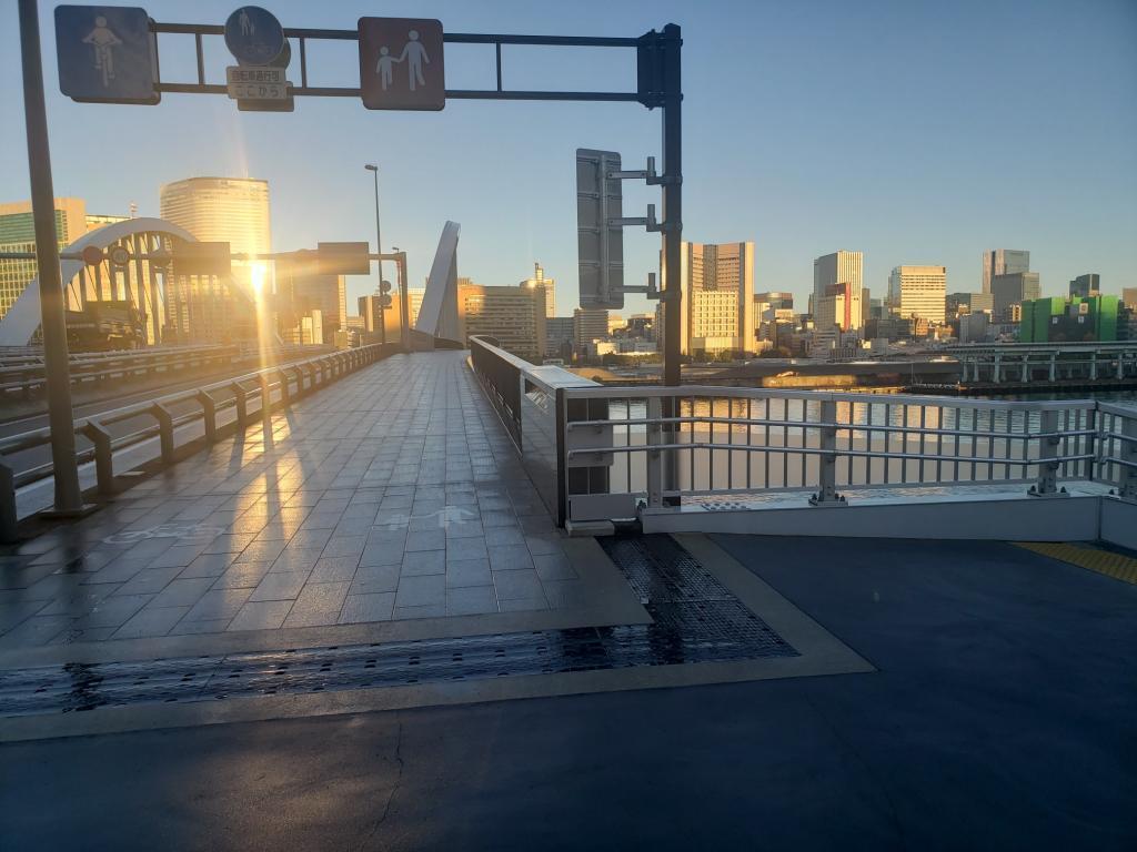  Upstream of the Sumida River seen from Tsukiji Ohashi