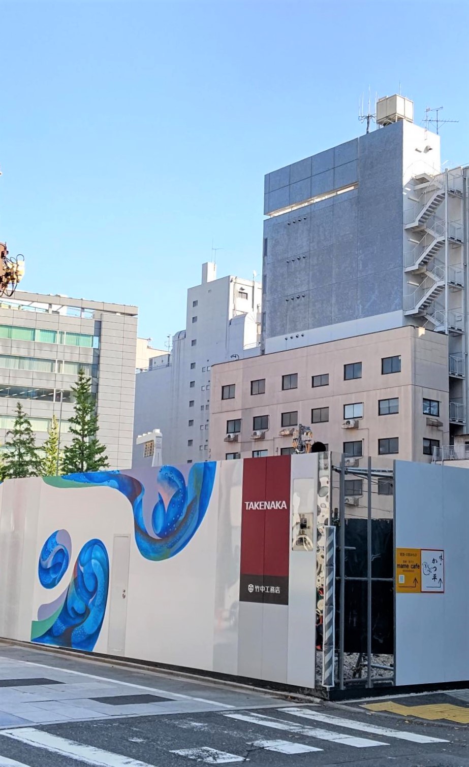 A 12-story wooden building in Ginza Construction of a wooden building in Chuo-ku