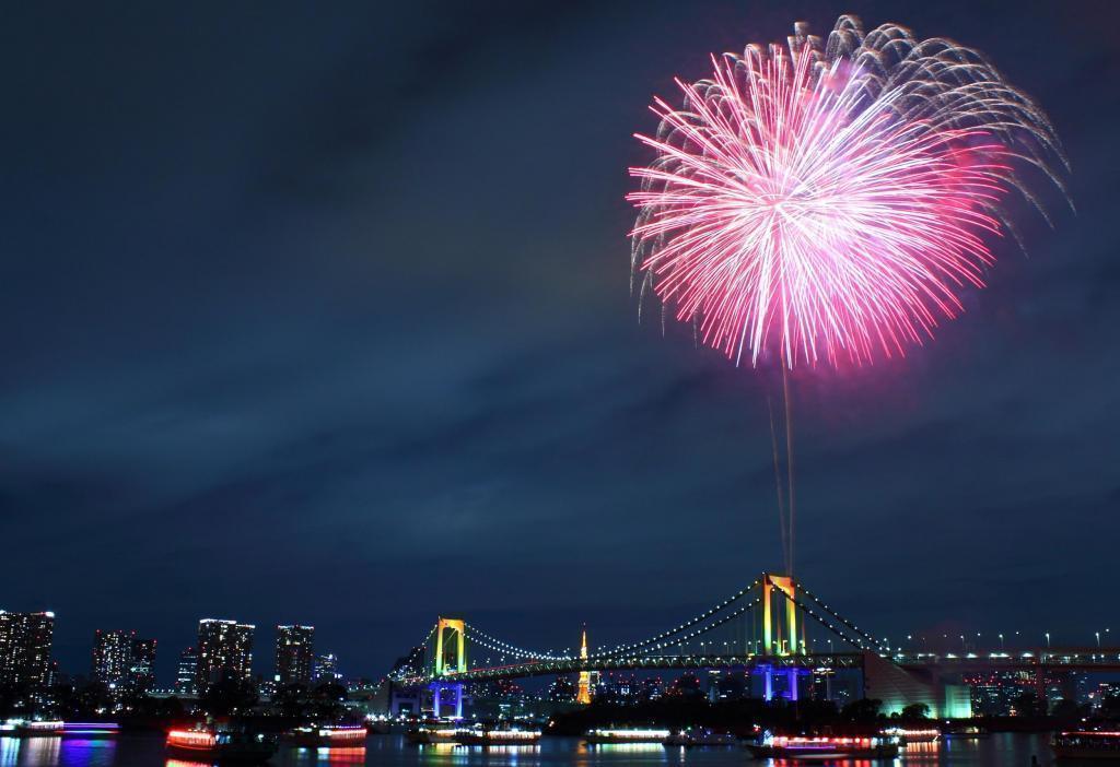  Event Held for the first time in three years "Odaiba Rainbow Fireworks 2022"