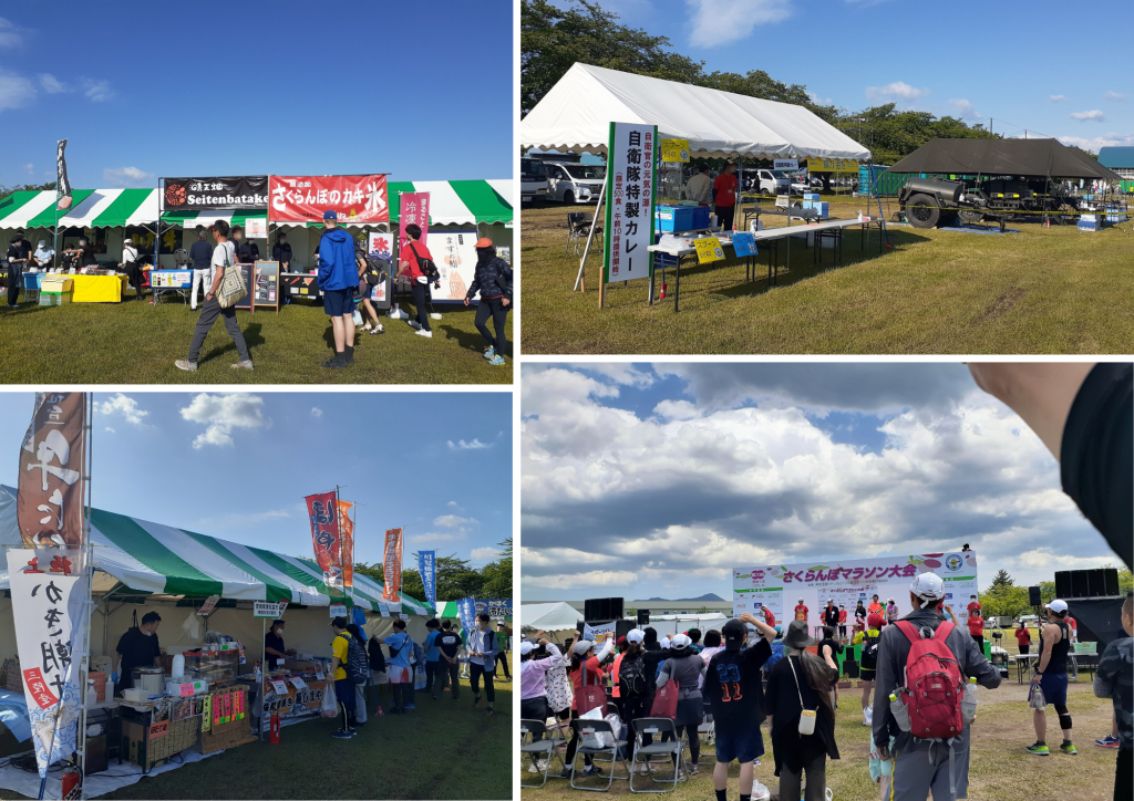  "Fruit Kingdom Higashine Sakuranbo Marathon Event" Report (Part 2)-Exedition group from Chuo-ku runs through Higashine City in early summer-