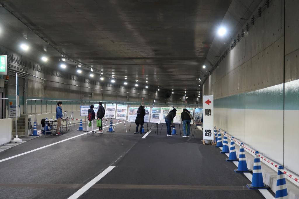 Soon the goal "Tsukiji Toranomon Tunnel" opens 12.18 pm at 3:00 pm!
2022.12.10 Participated in the opening commemorative walking event