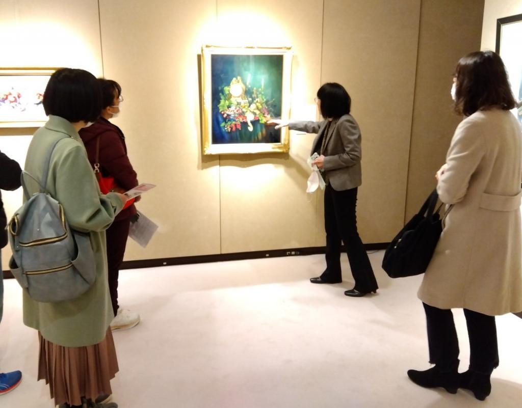 Ginza Yanagi Gallery Kitao Bontan Reiko Exhibition Ginza Xmas Art Festa 2022 Held until December 17th