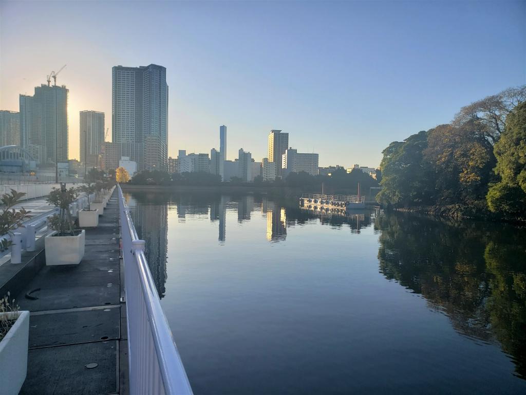  Downstream Sumida River seen from Tsukiji Ohashi