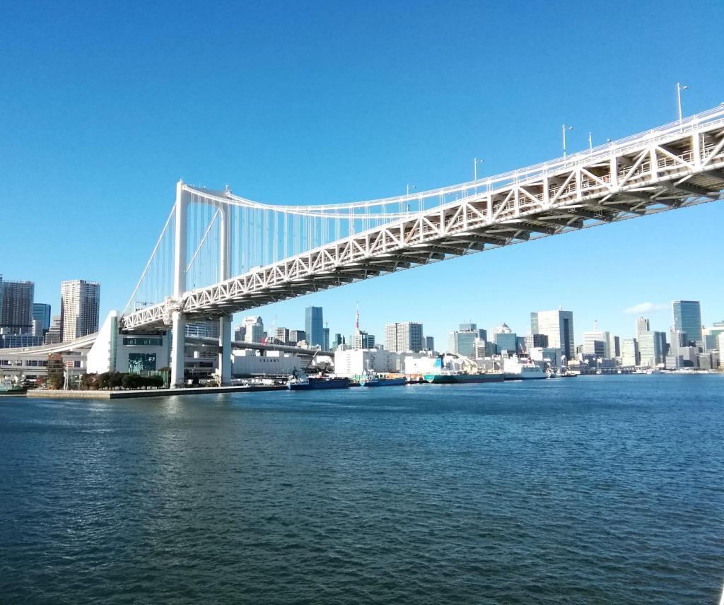  Views such as Harumi seen from the Tokyo Bay Cruise "Symphony Cruise"
　　Harumi Passenger Ship Terminal
　　-Scenery of the border of Chuo-ku-ku