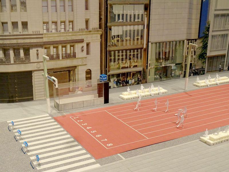 A race at Ginza Chuo-dori! You can see 100 ideas that use the public space of Ginza interestingly!　MUJI for Public Space Exhibition