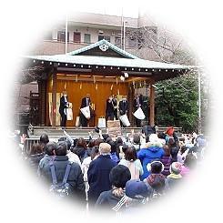  2023 Sumiyoshi-jinja Shirine Festival·bean-throwing ceremony